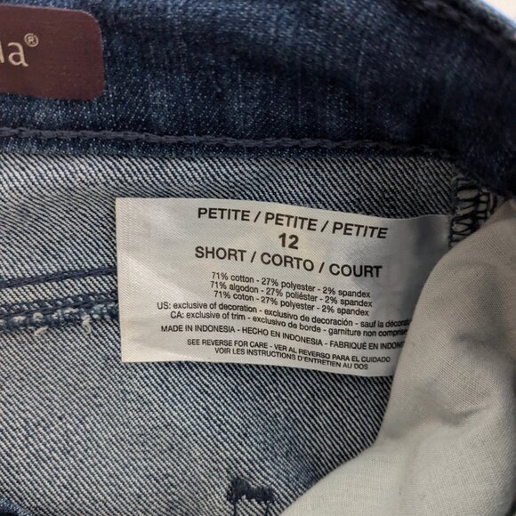 👖Petite Gloria Vanderbilt Amanda Classic Jeans - Size 12P Short👖 - Picture 5 of 6
